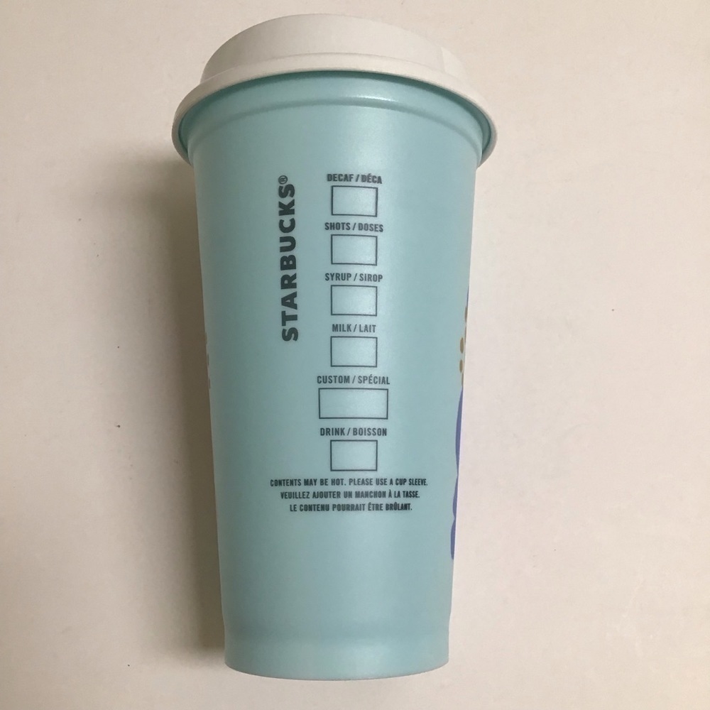 Starbucks Easter Chick Reusable Plastic Hot/Cold Cup 16 oz. With Lid 2013 Spring - Picture 3 of 11